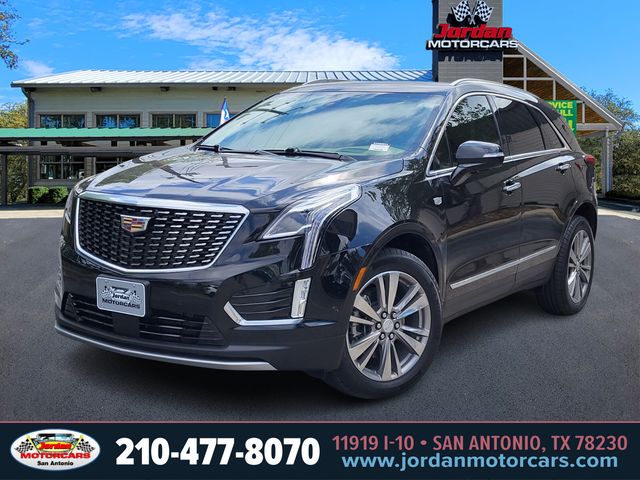 Stellar Black Metallic 2022 Cadillac XT5 Premium Luxury AWD SUV / Crossover Four-Wheel Drive 9-Speed Automatic