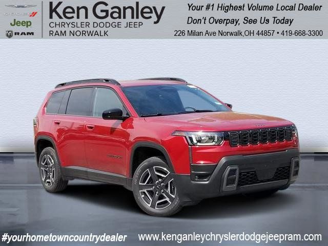 Red Hot Pearlcoat 2026 Jeep Cherokee SUV / Crossover Four-Wheel Drive Continuously Variable Transmission