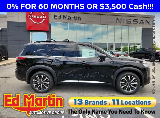 Super Black 2026 Nissan Pathfinder SUV / Crossover All-Wheel Drive 9-Speed Automatic