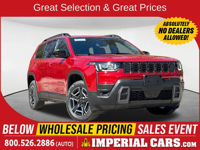 Red Hot Pearlcoat 2026 Jeep Cherokee Limited 4WD SUV / Crossover Four-Wheel Drive Continuously Variable Transmission