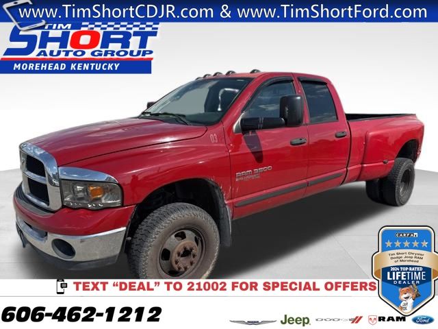 2005 Dodge RAM 3500 ST Quad Cab LB DRW 4WD Pickup Truck Four-Wheel Drive