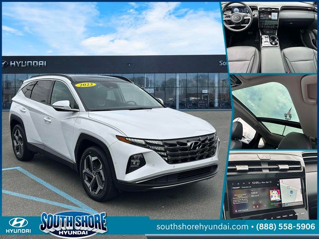 White Pearl 2023 Hyundai Tucson Limited AWD SUV / Crossover All-Wheel Drive 8-Speed Automatic