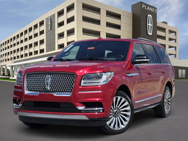 Red 2020 Lincoln Navigator Reserve 4WD SUV / Crossover Four-Wheel Drive Automatic