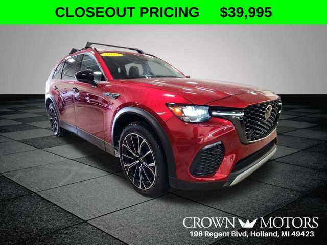 Soul Red Crystal Metallic 2025 Mazda CX-70 PHEV Premium AWD SUV / Crossover All-Wheel Drive 8-Speed Automatic