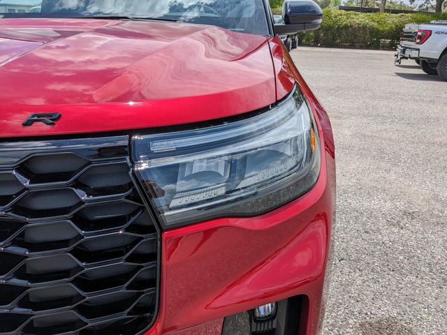 2026 Rapid Red Metallic Tinted Clearcoat Ford Explorer ST-Line RWD SUV