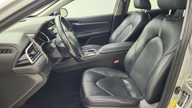 2018 Toyota Camry XSE Silver at Texan Dodge Chrysler Jeep Ram