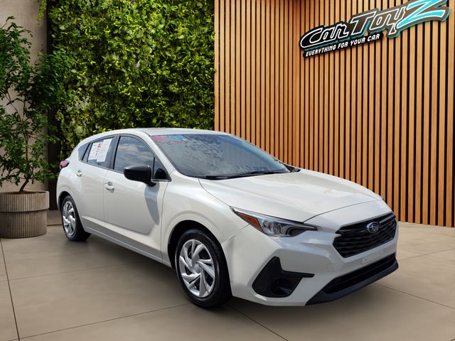 Crystal White Pearl 2024 Subaru Impreza Wagon All-Wheel Drive Continuously Variable Transmission