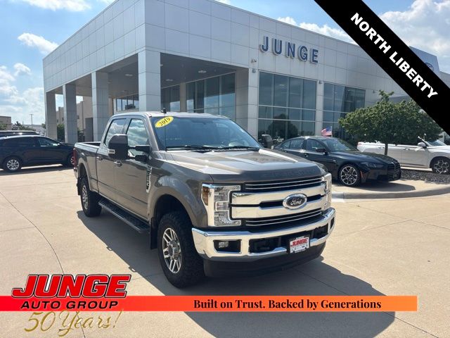 Stone Gray Metallic 2019 Ford F-250 Super Duty Pickup Truck Four-Wheel Drive 6-Speed Automatic