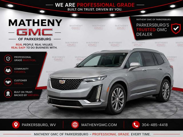 Argent Silver Metallic 2024 Cadillac XT6 Sport AWD SUV / Crossover Four-Wheel Drive 9-Speed Automatic