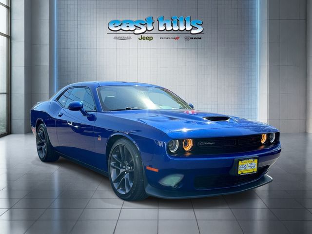 Indigo Blue 2020 Dodge Challenger R/T Scat Pack RWD Coupe Rear-Wheel Drive 8-Speed Automatic