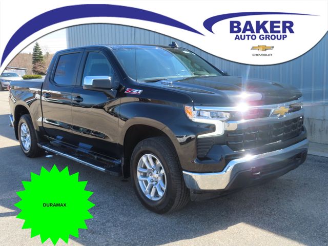 Black 2022 Chevrolet Silverado 1500 LT Crew Cab 4WD Pickup Truck Four-Wheel Drive Automatic