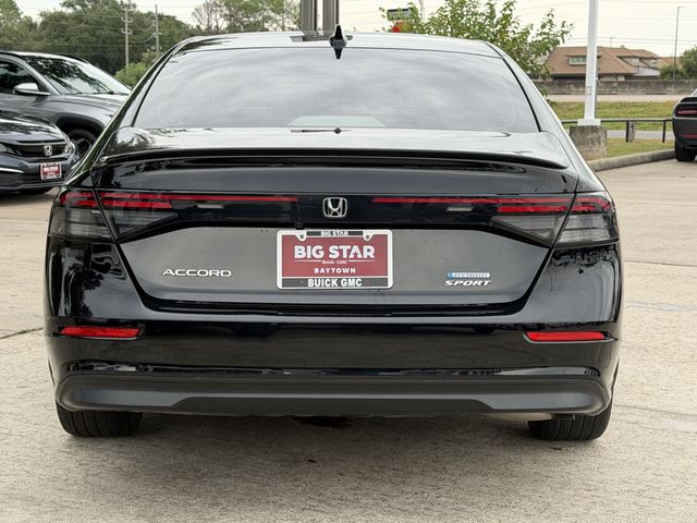 2024 Honda Accord Hybrid Sport Black at DeMontrond Gulf Freeway