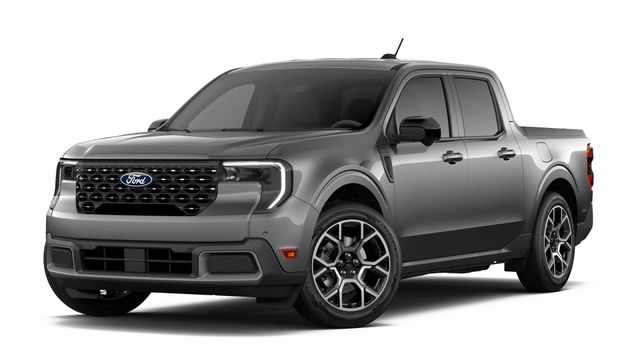 Carbonized Gray Metallic 2026 Ford Maverick Lariat SuperCrew AWD Pickup Truck All-Wheel Drive Continuously Variable Transmission