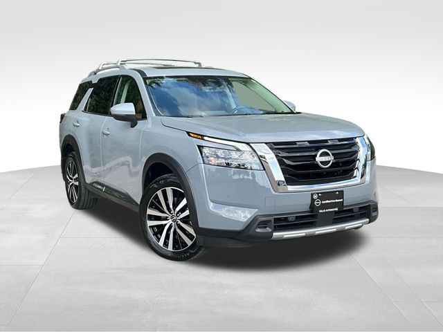 Boulder Gray Pearl 2025 Nissan Pathfinder SUV / Crossover All-Wheel Drive 9-Speed Automatic