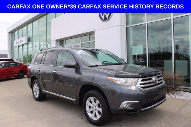 Magnetic Gray 2013 Toyota Highlander SUV / Crossover 5-Speed Automatic Overdrive