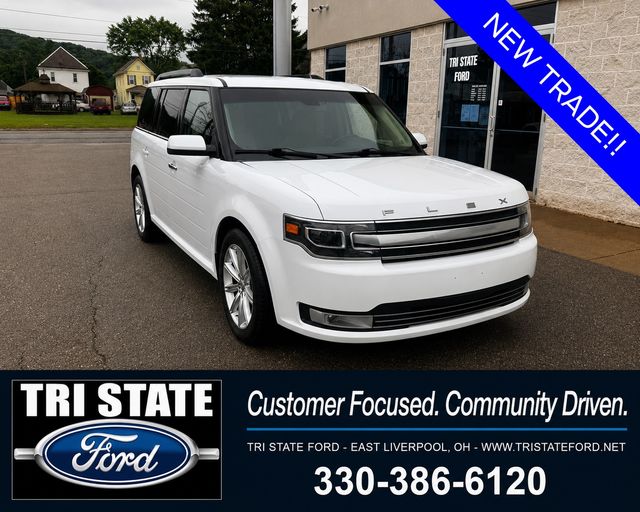 Oxford White 2017 Ford Flex SUV / Crossover All-Wheel Drive 6-Speed Automatic