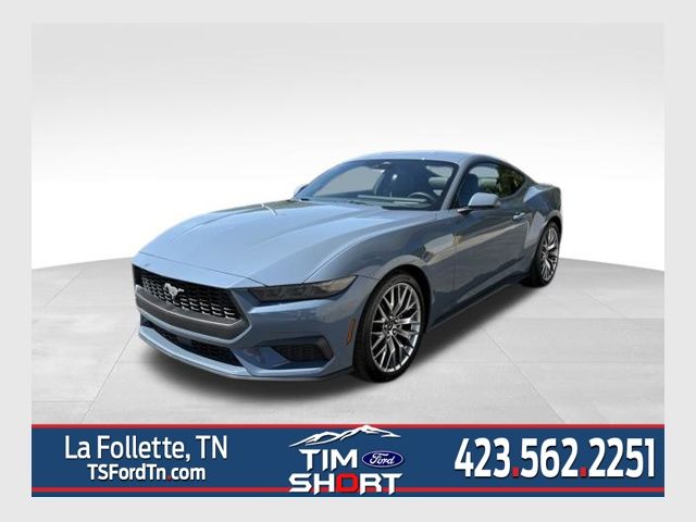 Vapor Blue Metallic 2025 Ford Mustang EcoBoost Premium Fastback RWD Coupe Rear-Wheel Drive Automatic