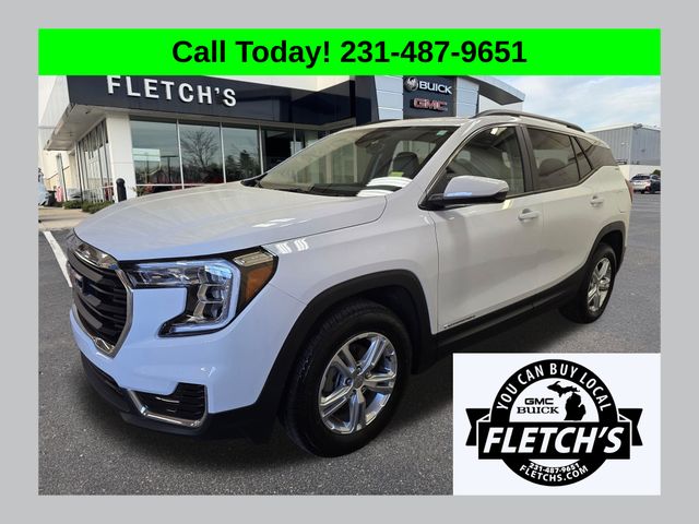 Summit White 2024 GMC Terrain SLE AWD SUV / Crossover All-Wheel Drive 9-Speed Automatic