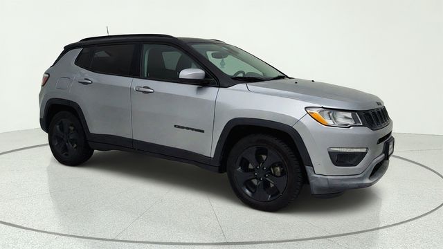 2021 Jeep Compass Latitude Silver at North Houston Mitsubishi
