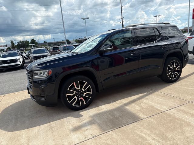 Midnight Blue Metallic 2021 GMC Acadia SUV / Crossover Front-Wheel Drive 9-Speed Automatic