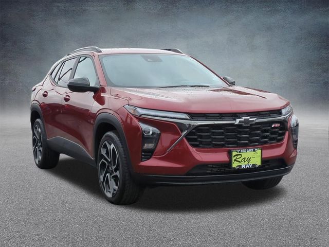 Red (Crimson) 2025 Chevrolet Trax RS with 2RS FWD SUV / Crossover Front-Wheel Drive 6-Speed Automatic