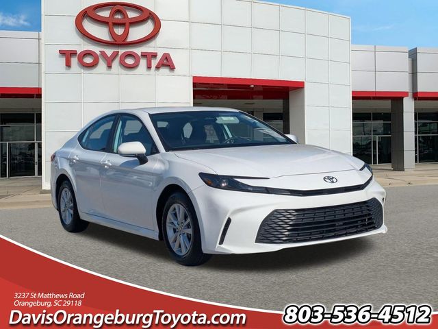 Ice Cap 2025 Toyota Camry LE FWD Sedan Front-Wheel Drive Continuously Variable Transmission
