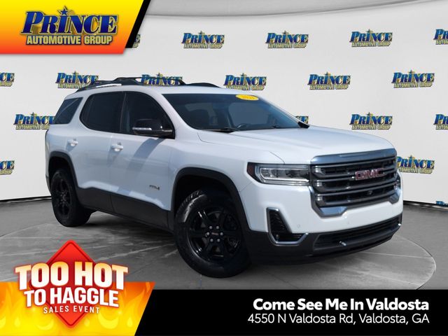 Summit White 2021 GMC Acadia SUV / Crossover Four-Wheel Drive 9-Speed Automatic