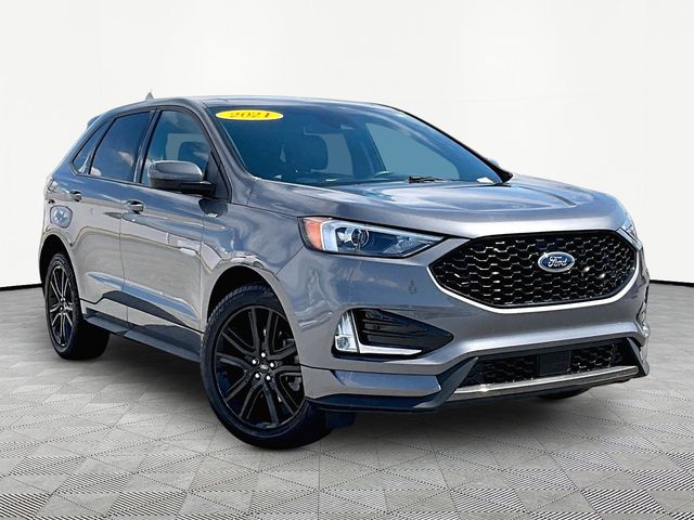 Gray 2021 Ford Edge ST Line AWD SUV / Crossover All-Wheel Drive 8-Speed Automatic