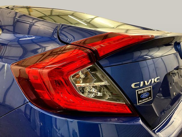 2019 Honda Civic LX Blue at Bob Ruth Ford