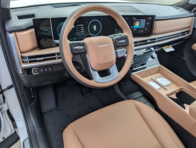 2027 Hyundai Santa Fe Hybrid Calligraphy White at Baytown Hyundai