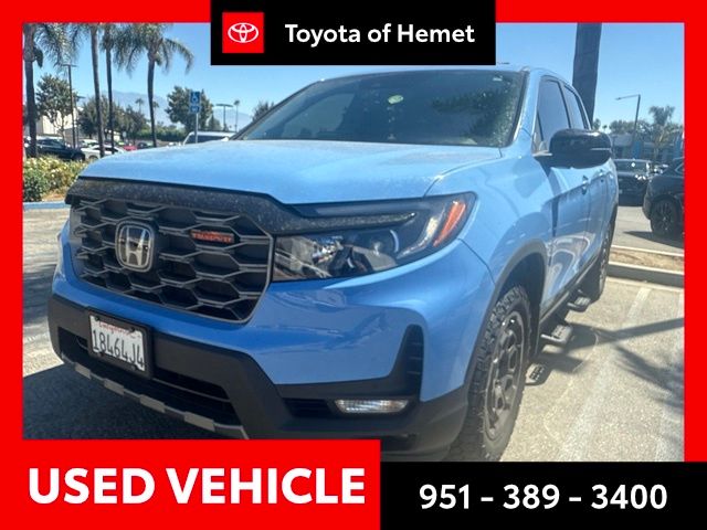 Diffused Sky Pearl 2025 Honda Ridgeline Pickup Truck All-Wheel Drive 9-Speed Automatic