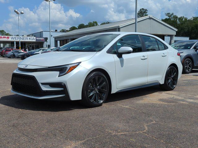 Pearl 2026 Toyota Corolla Sedan Front-Wheel Drive Continuously Variable Transmission