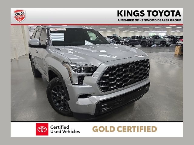 Silver 2026 Toyota Sequoia SUV / Crossover Four-Wheel Drive Automatic
