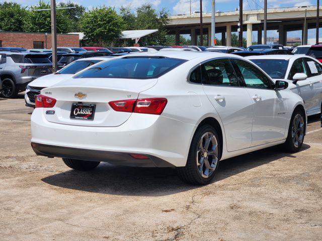 2024 Chevrolet Malibu LT White at Texan Dodge Chrysler Jeep Ram