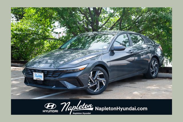 Ecotronic Gray 2025 Hyundai Elantra Sedan Front-Wheel Drive Continuously Variable Transmission