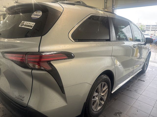 2021 Toyota Sienna XLE Silver at Monument Chevrolet
