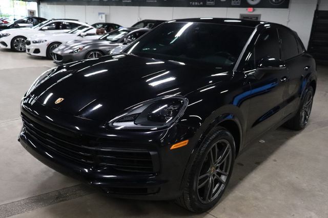 Black 2022 Porsche Cayenne Coupe AWD Coupe All-Wheel Drive Automatic