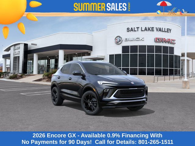 Black (Ebony Twilight Metallic) 2026 Buick Encore GX SUV / Crossover All-Wheel Drive 9-Speed Automatic