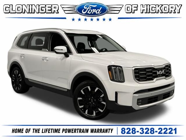 White Pearl 2024 Kia Telluride SUV / Crossover All-Wheel Drive 8-Speed Automatic