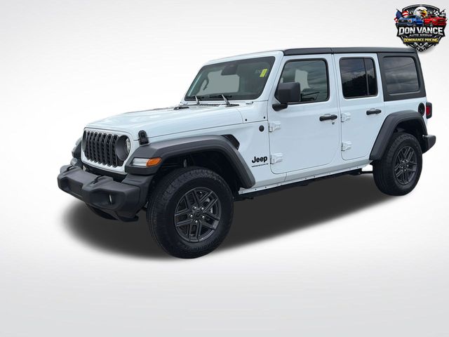 Bright White Clearcoat 2025 Jeep Wrangler SUV / Crossover Four-Wheel Drive 8-Speed Automatic