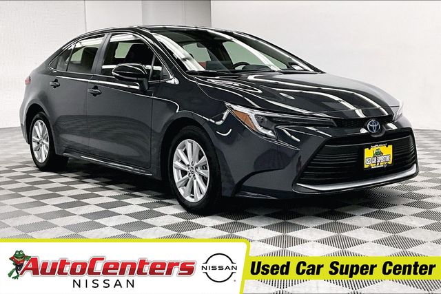 Underground 2025 Toyota Corolla Hybrid Sedan Front-Wheel Drive Continuously Variable Transmission