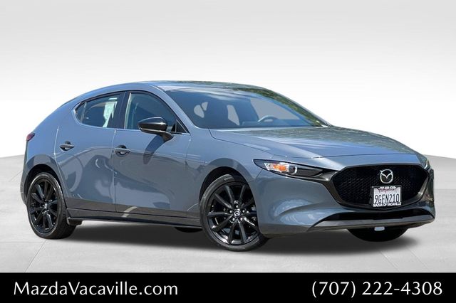 Polymetal Gray Metallic 2023 Mazda MAZDA3 2.5 S Carbon Edition Hatchback FWD Hatchback Front-Wheel Drive 6-Speed Automatic