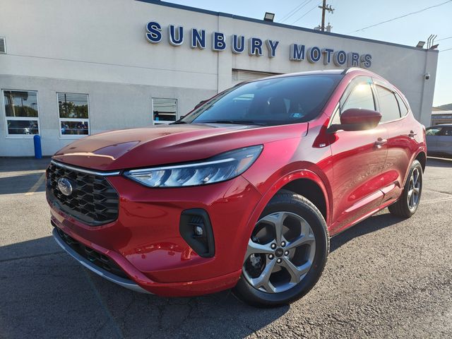 Rapid Red Metallic Tinted Clearcoat 2024 Ford Escape Hybrid ST-Line Select AWD SUV / Crossover All-Wheel Drive Continuously Variable Transmission