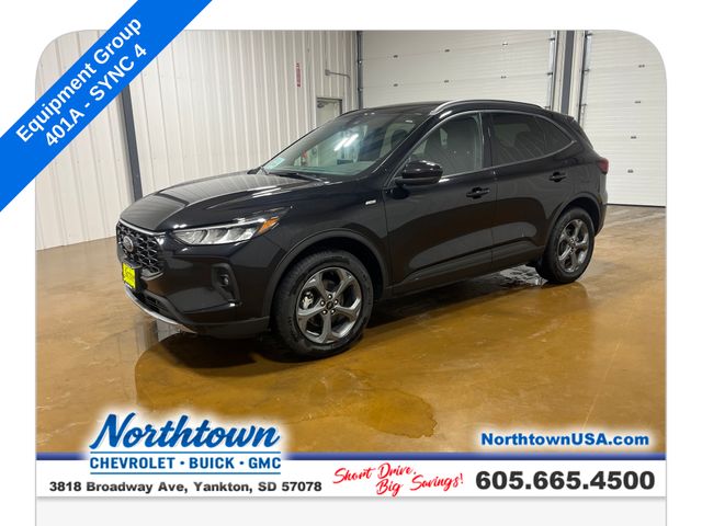 Black Metallic 2025 Ford Escape SUV / Crossover All-Wheel Drive 8-Speed Automatic