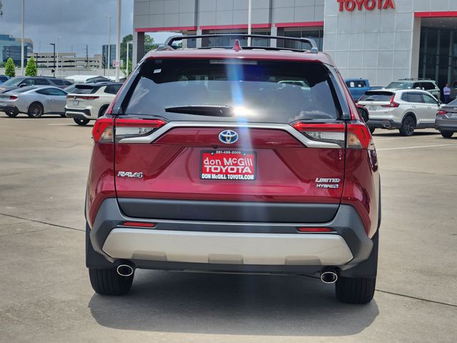 2024 Toyota RAV4 Hybrid Limited Red at Community Toyota