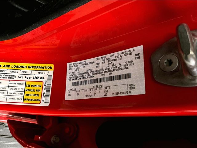 2024 Ford Bronco Big Bend Red at Subaru and VW of Moon Township