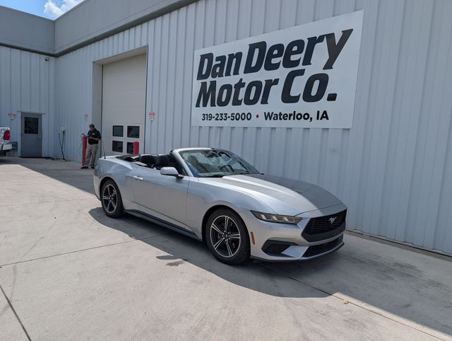 Silver Metallic 2025 Ford Mustang Convertible Rear-Wheel Drive Automatic