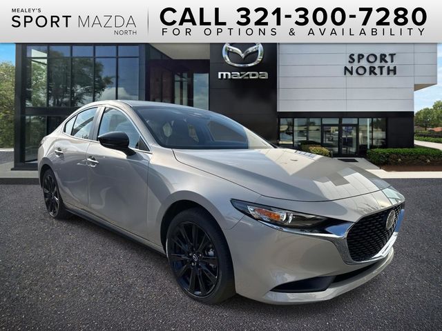 Gray (Platinum Quartz Metallic) 2026 Mazda MAZDA3 Sedan Front-Wheel Drive 6-Speed Automatic