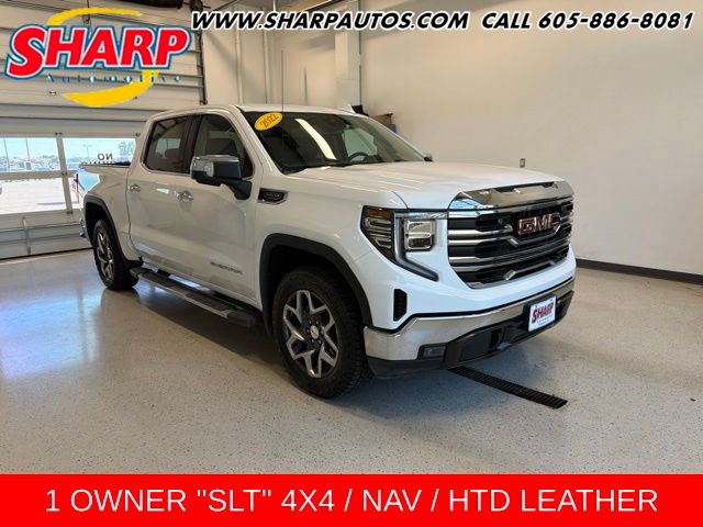 Summit White 2022 GMC Sierra 1500 Pickup Truck Four-Wheel Drive Automatic