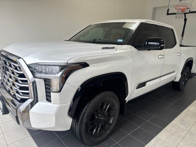 2024 Toyota Tundra Hybrid Limited Beige at Gullo Toyota